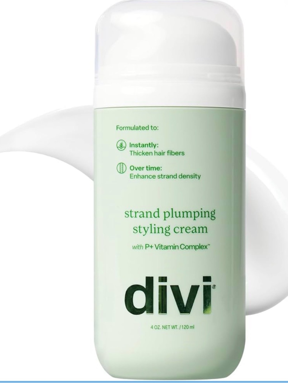 divi Strand Plumping Styling Cream — Sealed 120 ml/4 oz